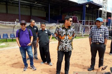 Sidak Stadion Brawijaya Kediri