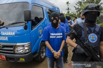 Kasus pabrik narkoba di Bandung