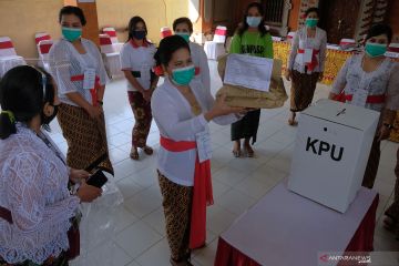 Sembilan TPS di Bali diisi petugas perempuan KPPS