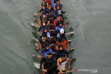 Latihan dayung jelang PON 2021 Papua