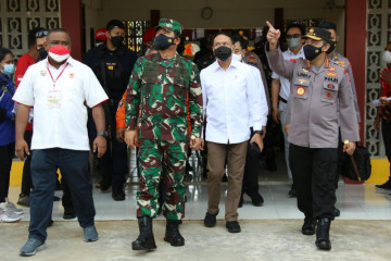 Tinjau venue PON XX Papua, Kapolri pastikan pengamanan dan prokes