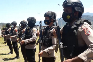 Enam kompi Brimob diterjunkan ke Papua amankan PON XX