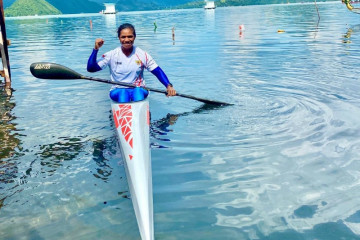 Atlet dayung Vany Ibo bangga PON digelar di Papua