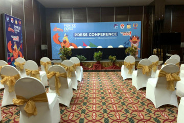 KONI puji fasilitas Media Center Kominfo Jayapura