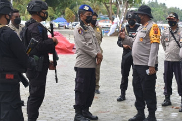 Kapolresta Jayapura cek kesiapan anggota di arena PON XX