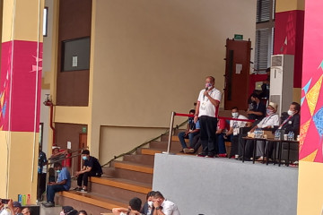 Ketum KONI Pusat terus ingatkan prokes di setiap arena pertandingan