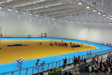 Papua dominasi perolehan medali emas cabang sepatu roda hari pertama