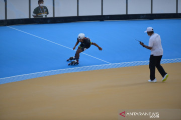 DKI Jakarta mulai kumpulkan pundi-pundi medali emas lewat sepatu roda
