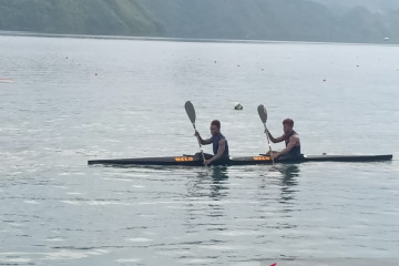 Dayung Papua Barat turun pertama di tiga nomor PON XX