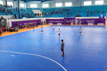 Kandaskan Maluku Utara, tim futsal Jatim buka peluang ke semifinal