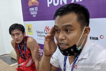 Pebasket Bali senang pertandingan di PON XX sudah dihadiri penonton