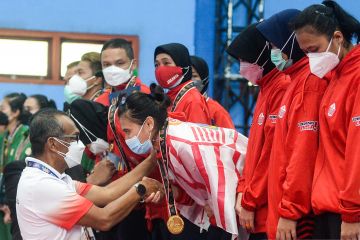 Simbah peluh sepak takraw DKI menggumpal jadi emas PON perdana
