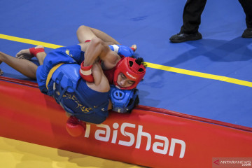 Iman Lesmana bantu Jabar tambah satu emas dari wushu sanda PON Papua