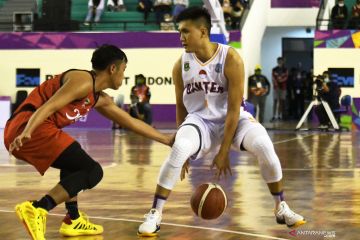 Tim basket putra Banten menangkan laga terakhir, tundukkan Kalsel