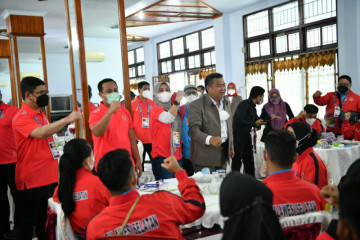 Kunjungan Gubernur Sulsel tingkatkan semangat juang atlet di final