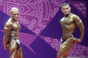 Tuan rumah Papua pesta emas dari binaraga