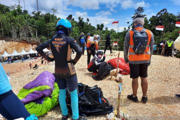 TD Paralayang apresiasi Polresta Jayapura yang terus ingatkan prokes