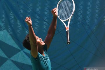 Petenis Papua Barat Althaf tekuk David Agung menuju final