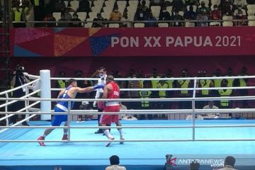 Petinju peraih perak 2016 tersisih di perempat final PON Papua