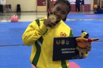 Kaltim dan Jabar berbagi medali emas nomor embu berpasangan