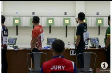 Tim tuan rumah optimistis tambah emas pada cabang menembak