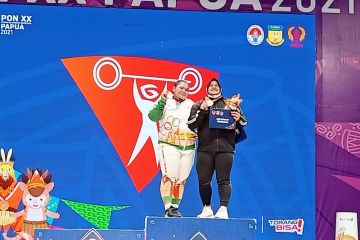 Rekor baru Nurul Akmal diganjar emas PON Papua