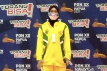 Dewi Ulfah sang juara PON tiga kali mesti akhiri karir dengan perunggu