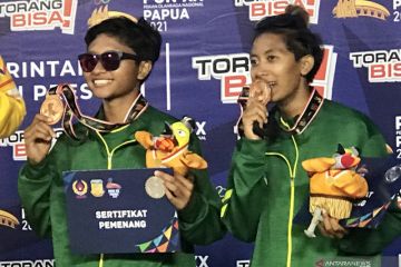 Voli pasir putri Jatim-1 raih perunggu usai kalahkan DIY-2