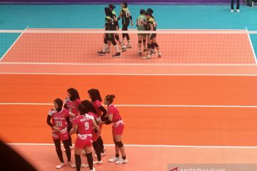 Jabar sukses pertahankan emas voli putri PON usai tundukkan Jateng 3-0