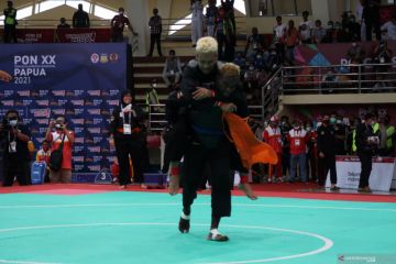 Jawa Barat tambah tiga medali emas dari pencak silat PON XX