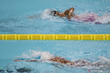 Emas kedua, Vanessae yang terbaik dalam 50m gaya dada putri