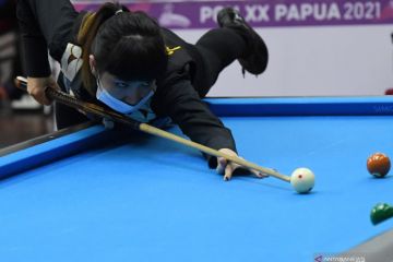 DKI puncaki klasemen sementara medali biliar