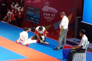 Cedera hentikan laju Maya Sheva di PON Papua