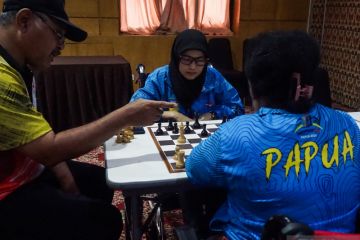 Persiapan dan kekompakan kunci sukses tim catur Papua di Peparnas