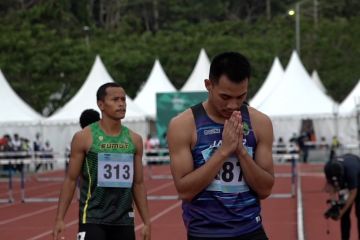 Halomoan Simanjuntak pecahkan rekor lari gawang 400 meter