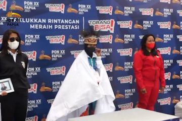 Papua kawinkan medali emas Selam Laut PON Papua