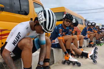 Jatim tambah satu emas sepatu roda marathon 42.000 meter