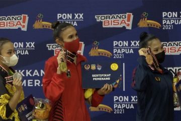 Nabila borong tiga emas senam untuk DKI