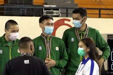 Raih perunggu, Tim Bola Basket 3x3 Putra Jatim merasa bahagia