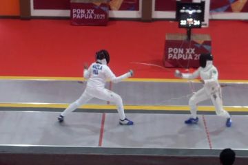 Riau puncaki klasemen anggar