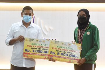 Pemkot Kediri beri bonus kepada atlet peraih medali di PON Papua