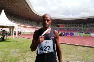 Abraham Elopere beberkan kunci raih emas Peparnas Papua