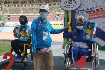 Jambi tambah dua medali emas di Peparnas XVI Papua