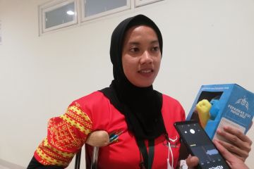 Nina Gusmita pecahkan rekor nasional 100 meter T54 putri