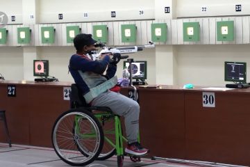 Tuan rumah amankan dua emas para menembak Peparnas Papua