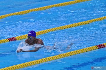 Renang - Rekor baru PON tercipta di 200m gaya dada putra dan putri