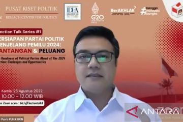 Peneliti BRIN imbau peserta Pemilu 2024 tidak sebar narasi negatif