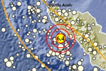 Gempa M6,4 di Meulaboh akibat subduksi lempeng tak berpotensi tsunami