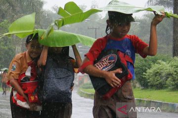 BMKG: Hujan ringan berpotensi terjadi di Pangkalpinang Senin ini