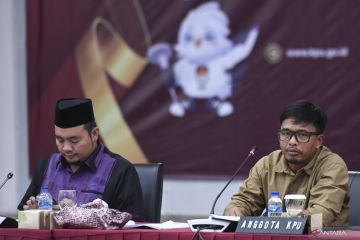 KPU tunggu daerah rampungkan rekapitulasi suara untuk ke nasional
